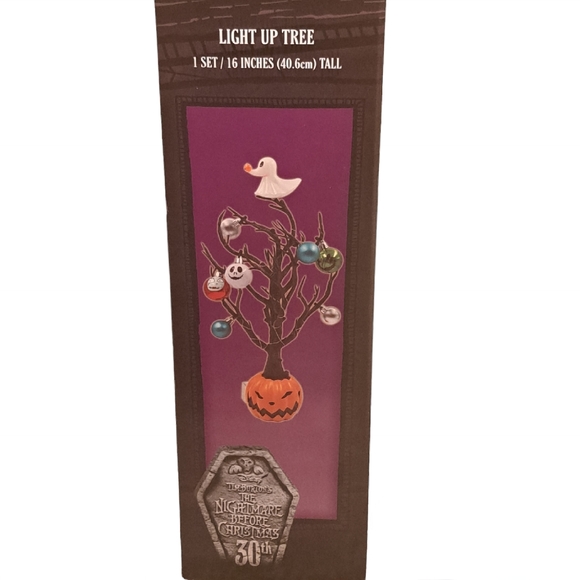 Disney Holiday Disney The Nightmare Before Christmas Light Up Tree